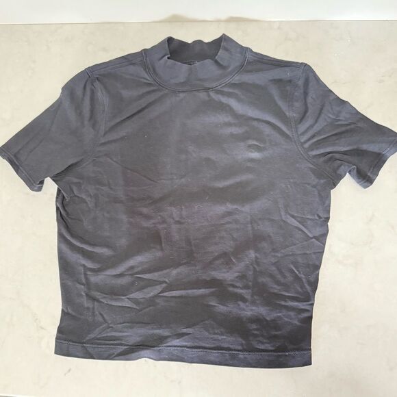 BNWOT Lululemon Kitsilano Mock Neck Tee - size 2 - Picture 1 of 6